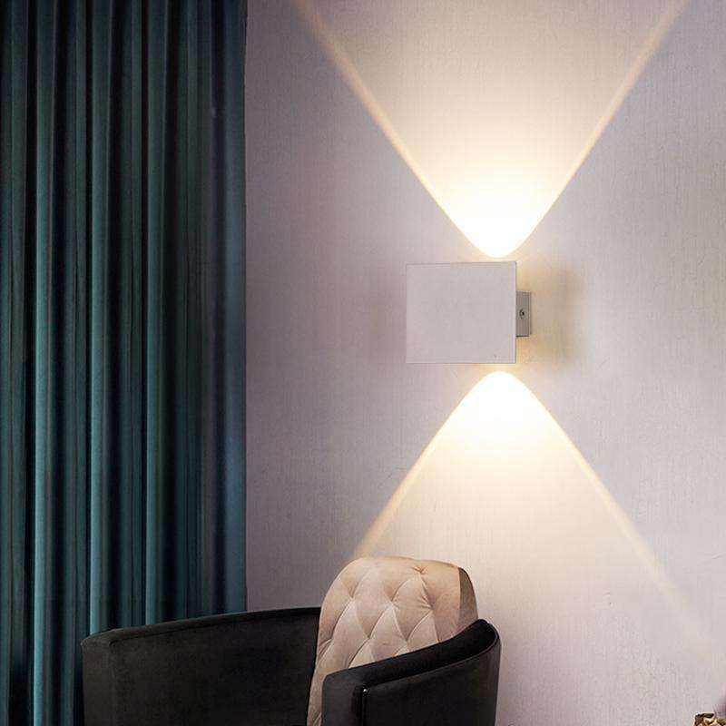 Moderne Indoor Led Wandlamp Bedlampje Woonkamer Home Verlichting Gang Gangpad Decoratie Aluminium Licht AC85-265V