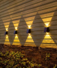 Solar Wall Washer Outdoor Garden Home Wandlamp Waterdicht Op en neer Verlichting Lamp Villa Decoratieve Tuin Wandlamp