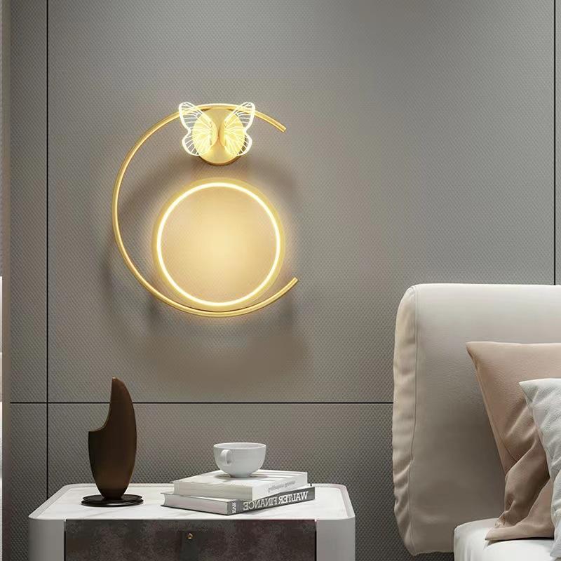 Wandlamp in Scandinavische stijl Vlinder hanglamp Vlinder wandlamp LED Moderne Vlinder Wandlamp Decor Bedlampjes Voor Thuis Woonkamer Nordic Binnenverlichting