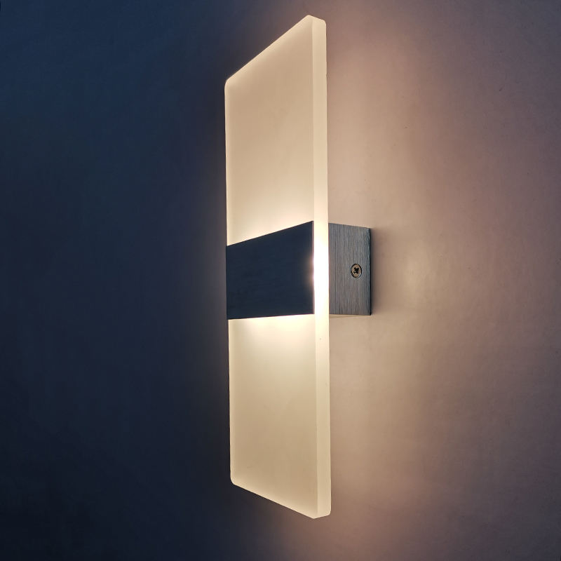 6w Acryl Wandkandelaar Piano Toetsen Wandlamp Voor Woonkamer Badkamer Slaapkamer Licht Armatuur 85-265V Nachtlampje