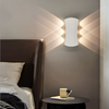 Moderne Minimalistische Outdoor Indoor Hotel Gangpad Gang Deur Binnenplaats Trap Veranda LED Waterdichte Maan Wandlamp