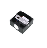 3W LED Wandlamp Een Zijwand Licht Aluminium Enkele Kop Wandlamp AC85-265V Geborsteld Zwart Zilver Behuizing