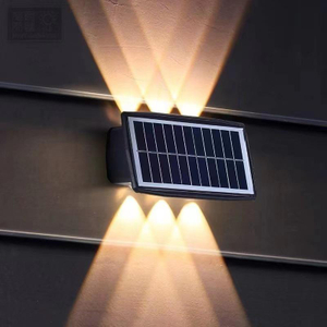 Straatlantaarn Led Solar Light Outdoor Waterdichte zonne-verlichting voor binnenplaats Street Landscape Garden Decor Lamp Outdoor