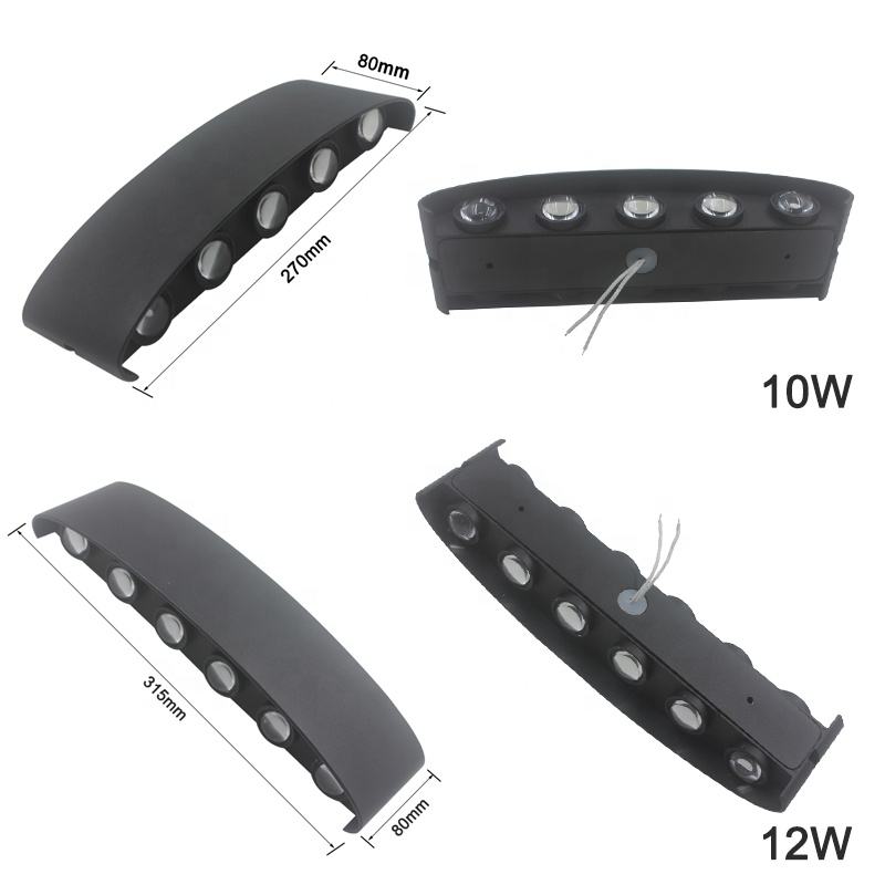 Moderne Led Wandlamp Ac 220V 110V Waterdicht IP65 Up Down Outdoor Wandlampen Home Hotel Winkel gang Veranda Blaker Wandlampen