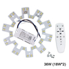Smart 2.4G Plafond Kroonluchter Led 5730 Smd Chip Vervanging Lichtbron Oppervlak Met Afstandsbediening Voor Woonkamer keuken