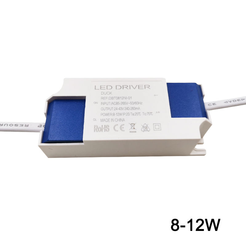 Driver met plastic omhulsel led huidige groothandelsprijs led driver Voeding DC 12 v led driver 300mA converter 220 12 Adapter