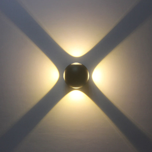 Eenvoudig ontwerp Prachtig effect 6W 12W wandlamp buiten wanddecoratie licht Villa decoratie LED beugel wandlamp
