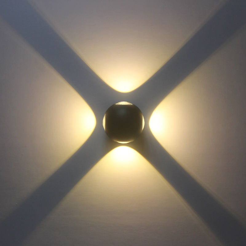 NIEUW Collectie Ball Lights Outdoor Down Light Multi-color Lights Buitenwandlampen Armatuur LED-wandlamp LED-wandlampen