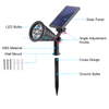 LED Solar Garden Light Waterproof Lawn Light Powered voor Yard Decoration Street Lighting met groothandelsprijs