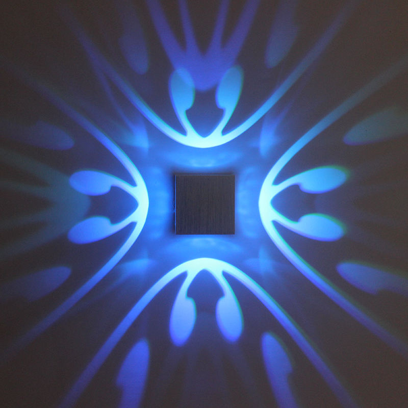 Hoogwaardige RGB led-lamp Vierzijdige vlinderwandlamp en binnennachtlampje met fabrieksprijs.