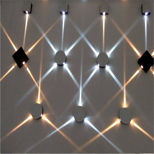 LED Blaker Wandlamp Licht Modern Eenvoudig Voor Woonkamer Eetkamer Acryl Aluminium Body Woondecoratie Armatuur
