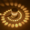 RGB Spiraal Gat LED Muur Licht Effect Wandlamp Met Afstandsbediening Kleurrijke Wandlamp Voor Party Bar KTV Woondecoratie