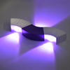 Lightess 3W LED wandlampen binnen Up en Down wandlamp van aluminium Hallamp wandverlichting zilver koel wit