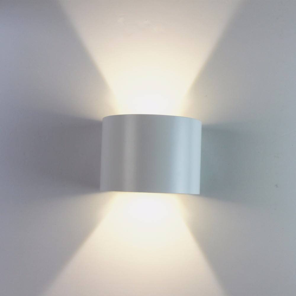 Nieuwe instelbare hoek Item Waterdichte led-wandlamp 6W 12W voor thuis buiten