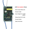 led driver Bare board driver Verlichting Transformers LED downlight plafondlamp onderdelen niet-geïsoleerd Input 220V drive lamp industrie elektronische transformator 220mA indoor Voeding