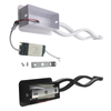 LED wandkandelaar golvende vorm wandlamp modern design aluminium voor slaapkamer gang woonkamer indoor led-verlichtingsarmaturen