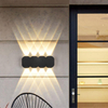 Nieuwe fabriek groothandel IP65 aluminium waterdichte buiten op en neer led wandlamp wandlampen voor thuis met fabrieksprijs