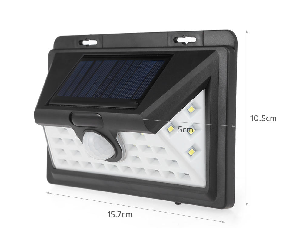 32 LED PIR Bewegingssensor Solar Wandlamp Outdoor Waterdicht Tuin Licht Emergency Wall Mount Solar Light
