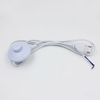 Lijn Kabel 1.8m Aan Uit Netsnoer Voor LED Lamp met 317 Knop switch EU/US Plug Licht schakelen Witte of Zwarte Draad Verlenging