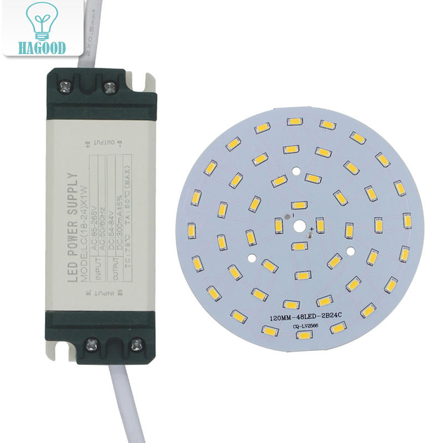 SMD5730 Light-emitting diode chip+plastic shell LED driver voeding voor LED plafondlamp
