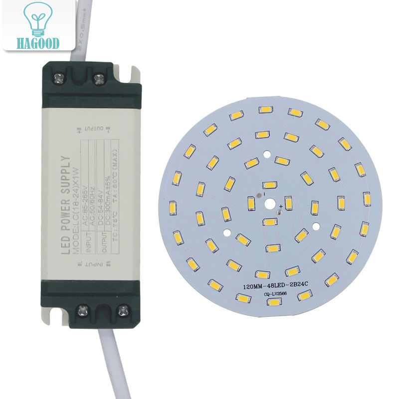 SMD5730 Light-emitting diode chip+plastic shell LED driver voeding voor LED plafondlamp