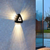 Moderne Minimalistische Driehoek Vorm Led Wandlampen Nordic Stijl Outdoor Wandlampen Woonkamer 12W AC85-265V Eenvoudige Fancy Verlichting